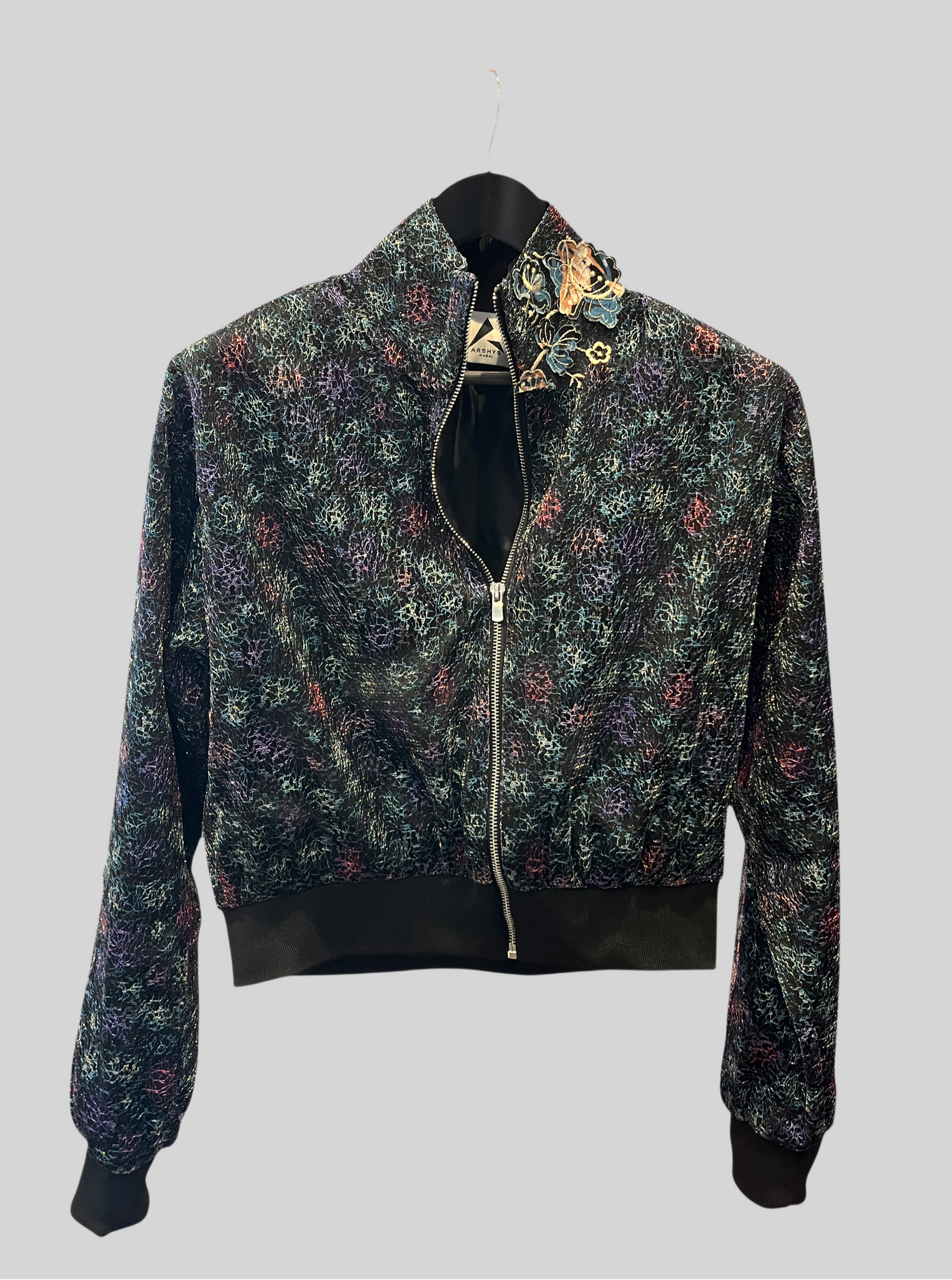 ARSHYS Mesh Bomber Jacket