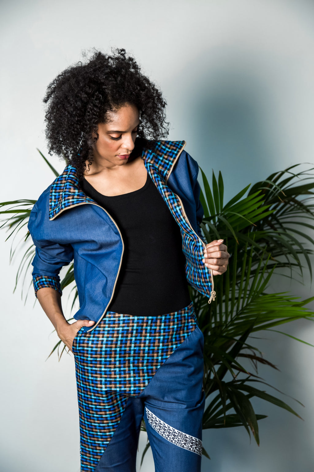 denim reversible jacket