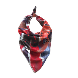 Arshys-Rosey Silk Scarf