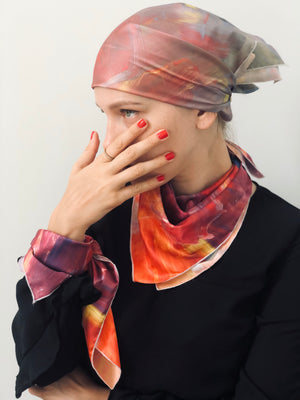 Arshys-Salva Silk Scarf