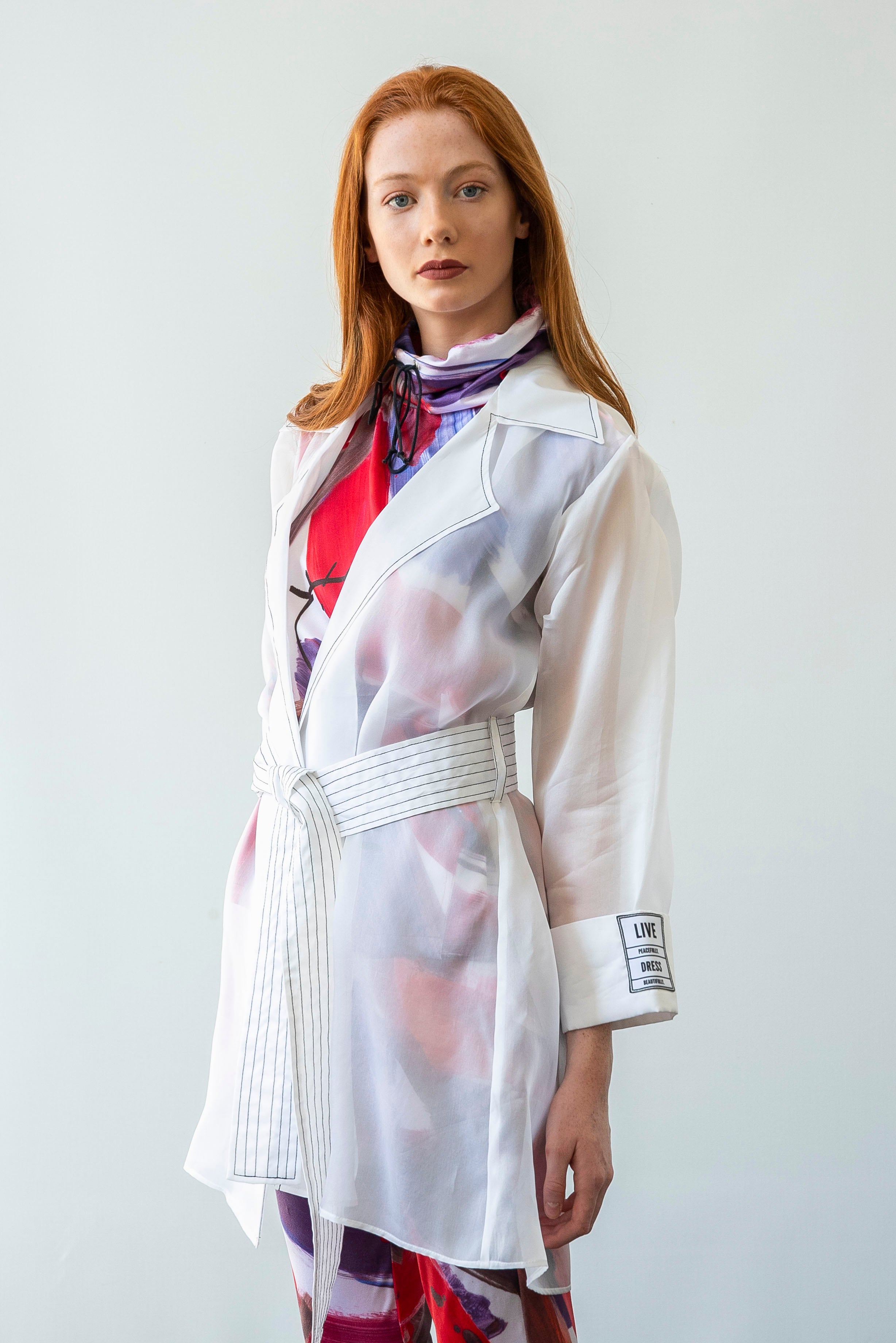 ジャケット・アウター sheer tumbler jacket / aere Karmen Jacket – Sea, New York