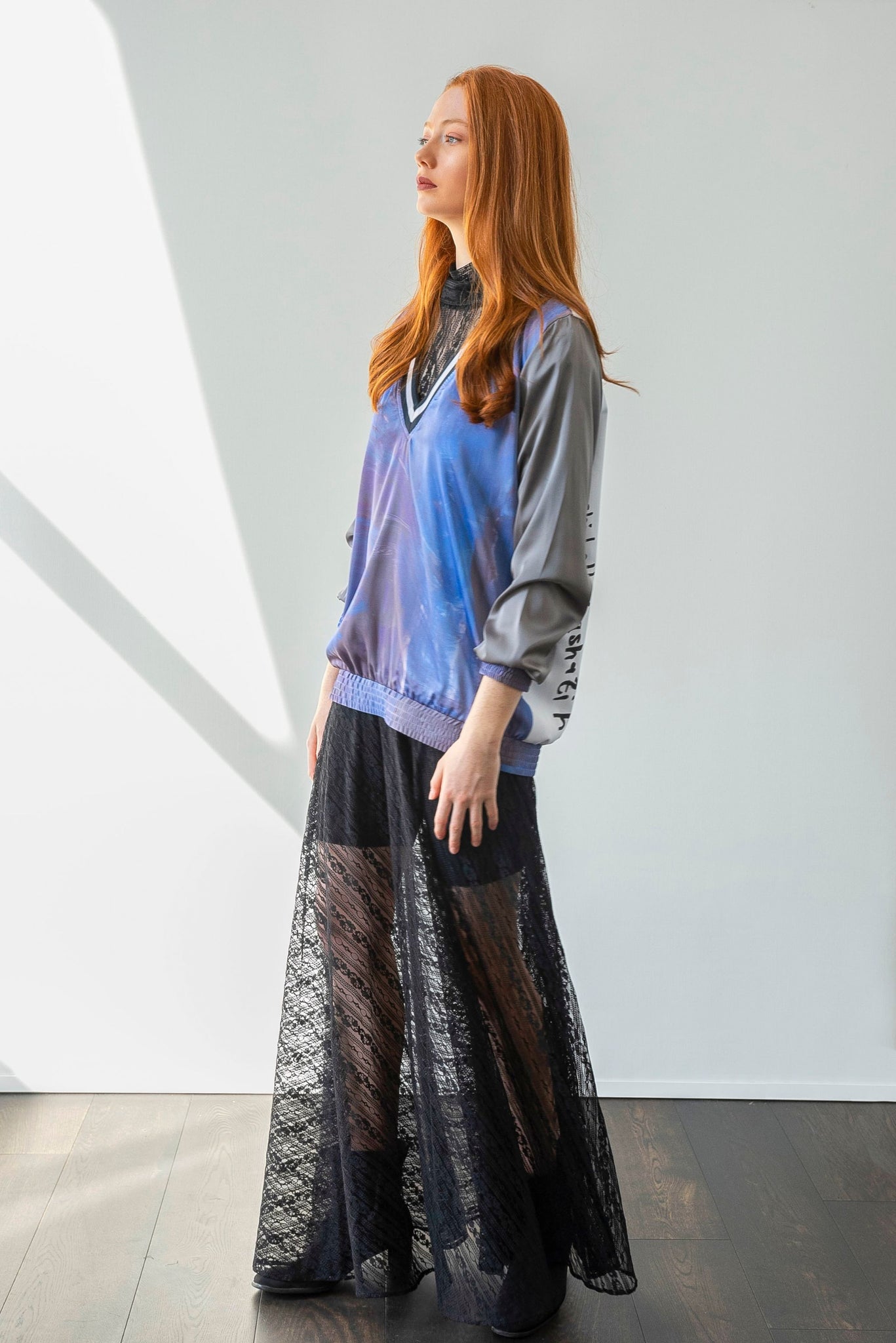 ARSHYS flared tulle skirt