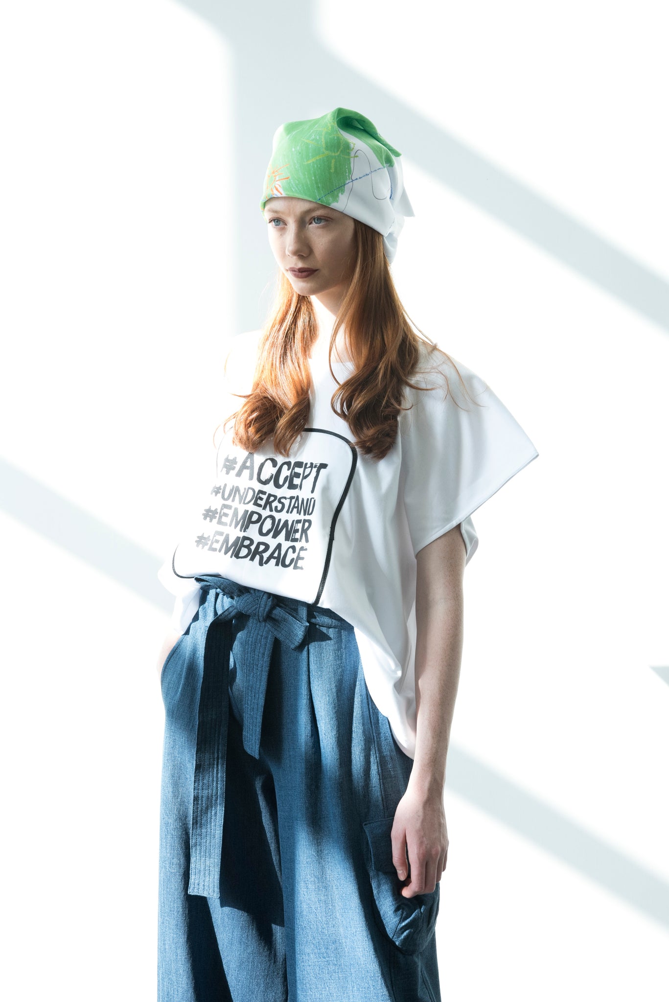 Arshys Square cotton jersey t-shirt