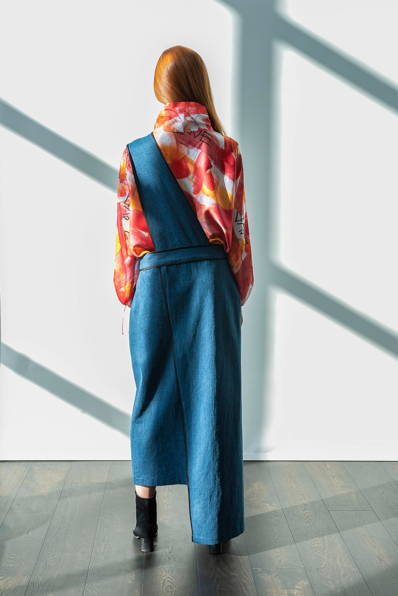 Denim skirt dangri