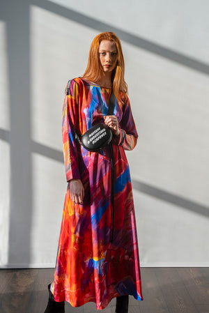 Arshys-Georgia silk dress