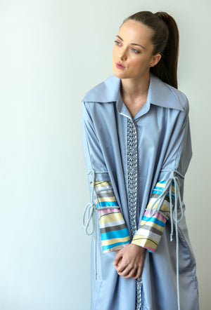 BUTTON DOWN COLLARED KAFTAN