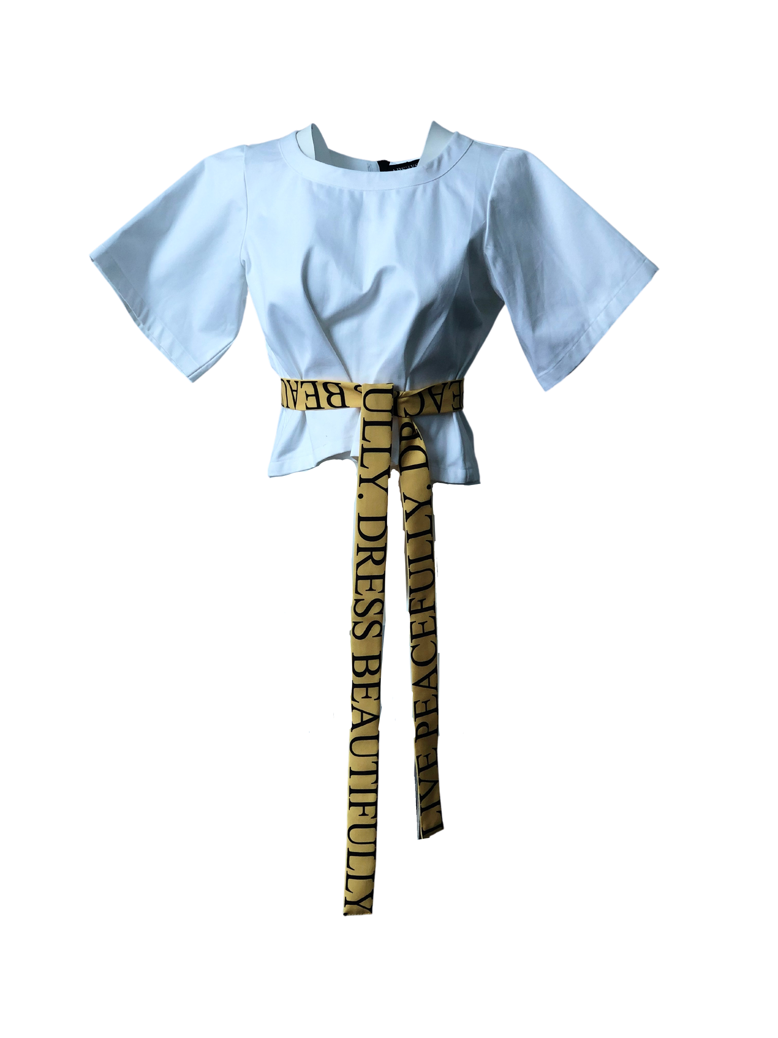 White Statement Top & Skirt (Set)