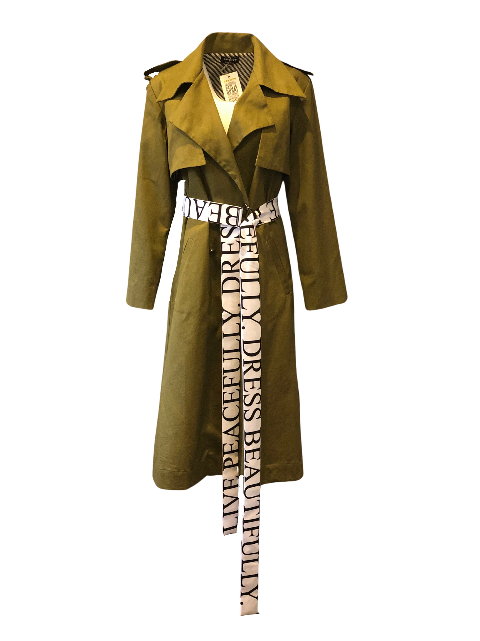 Cotton Statement Trench