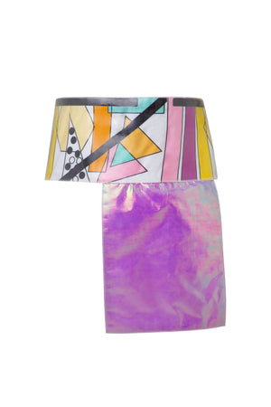 Pink Graphic Belt