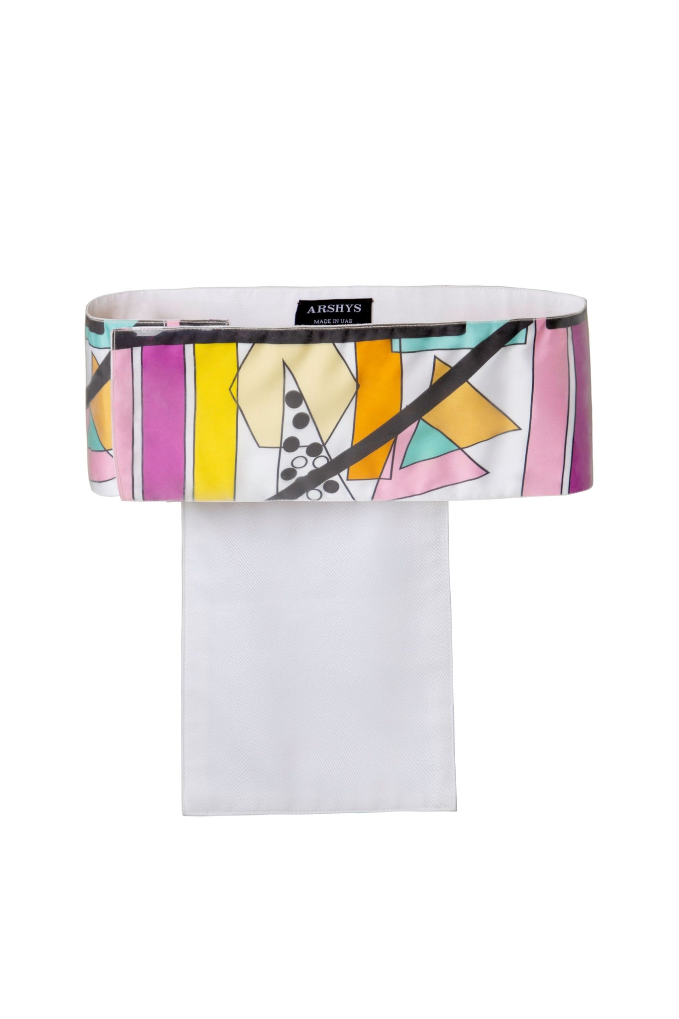 Pink Graphic Belt