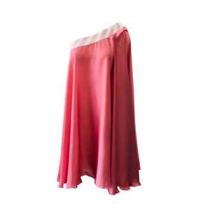 Pink volume dress
