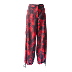 silk jini pants