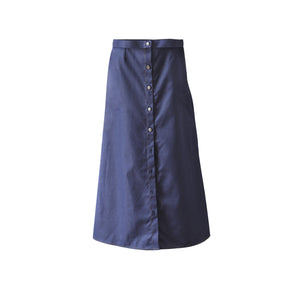 denim skirt with pockets